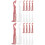 20Pcs Durable Plastic Knitting Machine Needles Assorted Color Set 7