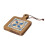 Solid Wood Tile Insulation Pot Mats, Home Retro Placemats, High Temperature Resistant Kitchen Table Mats Coasters A 1