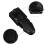 2Pcs Strong Black Pc Foot Flipper Strap Buckles for Diving 2