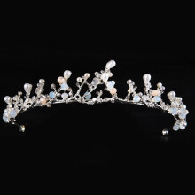 (Hg189y) Bridal Crystal Tiara Crown for Women