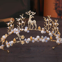 (Hg018) Bridal Crystal Tiara Crown for Women