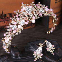 (Hg177) Bridal Crystal Tiara Crown for Women
