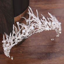 (Hg191) Bridal Crystal Tiara Crown for Women