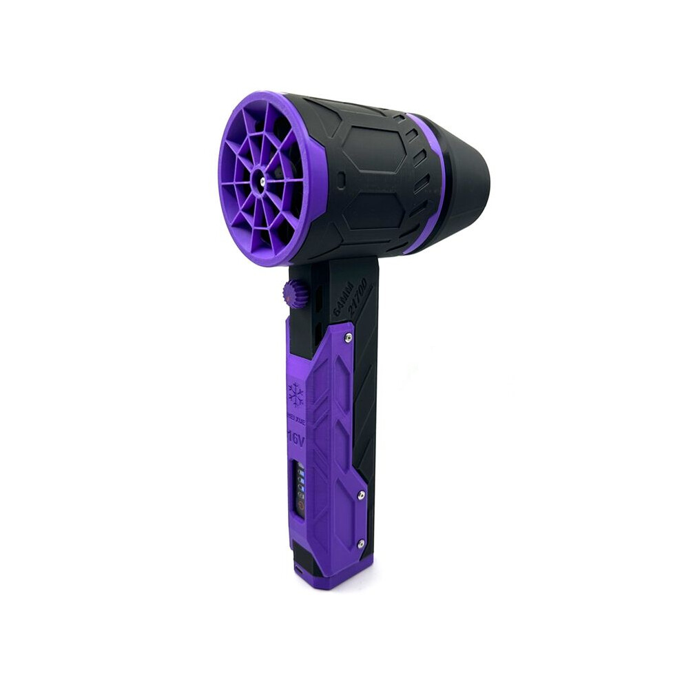 Turbo Jet Fan Car Violent Blower 64Mm Brushless Motor 8000Mah Thrust 1000G Industrial Duct Fan Car Cleaner,- Black 6032689403685