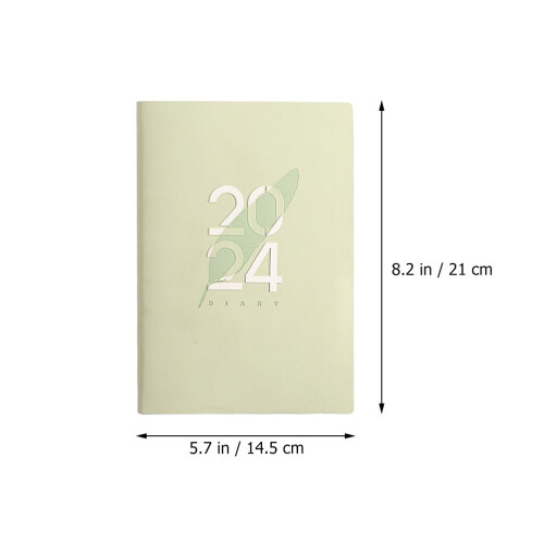 1Blocplanificateur Académique Vert En Pour Prise De Notes 2