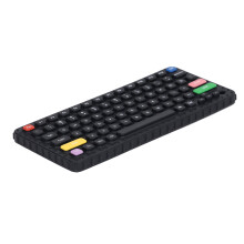 Silikon-Baby-Tastatur-Kauspielzeug für Säuglinge und Kleinkinder, weich und schonend