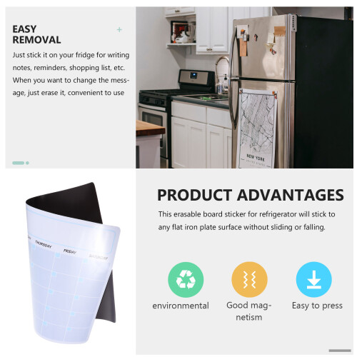 Refrigerator Magnet Planner Magnetic Fridge Planning Calendar For 2