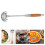 Durable Stainless Steel Noodle Strainer Spaghetti Colander Spoon 3