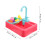 1 Set Automatic Bird Bathing Tub Water Shower Basin No Battery 2