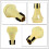 1Pc Golden ABS Trumpet Mute Practice Accessory for Beginners 5