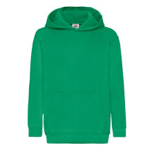 (14-15 Years, Kelly Green) Fruit of the Loom Childrens/Kids Classic Hoodie