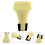 1Pc Golden ABS Trumpet Mute Practice Accessory for Beginners 9