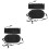 2 Pcs Airplane Footrest Foot Hammock Travel Accessory 4