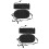 2 Pcs Airplane Footrest Foot Hammock Travel Accessory 8