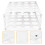 One Set Vinyl Roll Stand Acrylic Holder Storage Rack 3
