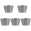 5Pcs Graphite Ingot Mold For Gold Silver Casting 3