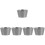 5Pcs Graphite Ingot Mold For Gold Silver Casting 6