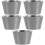 5Pcs Graphite Ingot Mold For Gold Silver Casting 8