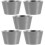 5Pcs Graphite Ingot Mold For Gold Silver Casting 9