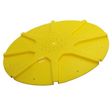 5 Pcs Beehive Entrance Disc Gate Yellow Plastic Anti Escape Beekeeping Flight Control Equipment