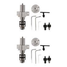 2X Multifunction Drilling Tailstock Live Center with Claw for Lathe Machine Revolving Centre DIY Accessories