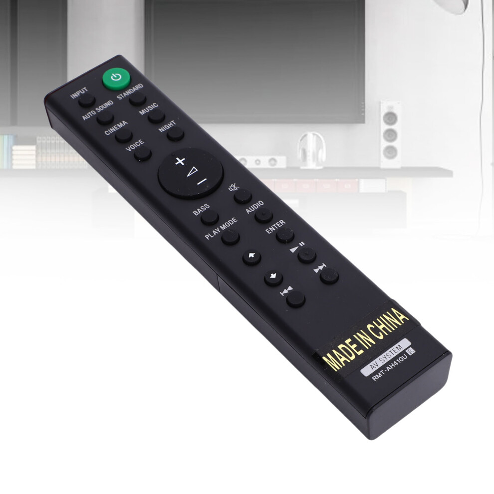 Soundbar Remote Replacement For Ht-S200f Ht-S100f Abs Battery Operated 9491380558297