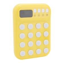 Kinder-Handheld-Elektronisches Gehirn-Rätsel-Puzzle Memory-Spiel Gelb