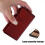 Étui En Bois Rouge Pour Anche Saxophone Clarinette Durable 8