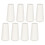 8pcs wood pull ends for window blinds cords home use 11