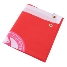 2pcs Horse Training Flags, Red Polyester Referee Flags, 42g Outdoor Equestrian Signal