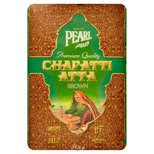 White Pearl Premium Brown 25kg (Pack of 1)