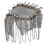 1 Pezzo Spallina Con Borchia Accessorio Per Abbigliamento Argento 6