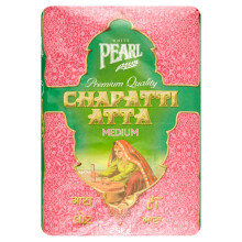 White Pearl Premium Quality Atta 25kg (Pack of 1)