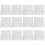 5 set supporti ricamo mano, solubili in acqua, accessori 5