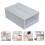 1Pc Plastic Clothes Storage Box Blue Household Container 4