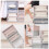 1Pc Plastic Clothes Storage Box Blue Household Container 10