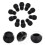 10 pezzi cuscinetti in silicone 3,5 mm per auricolari stetoscopio 6 mm 3