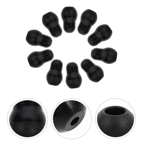 10 pezzi cuscinetti in silicone 3,5 mm per auricolari stetoscopio 6 mm 2