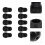 10 pezzi cuscinetti in silicone 3,5 mm per auricolari stetoscopio 6 mm 5