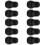 10 pezzi cuscinetti in silicone 3,5 mm per auricolari stetoscopio 6 mm 7