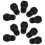 10 pezzi cuscinetti in silicone 3,5 mm per auricolari stetoscopio 6 mm 8