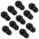 10 pezzi cuscinetti in silicone 3,5 mm per auricolari stetoscopio 6 mm 10