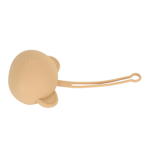 Pacifier Holder Model 9.5x8x7 cm Coffee Color