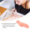 Pink Silicone Manicure Practice Hand Model for Nail Art Training 6