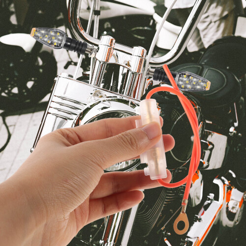5Pièces Support Fusible Mini Rouge Pour Installation Facile 2
