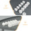 1Set Witte Kinder Veiligheid Stopcontact Plug Covers Duurzaam Plastic 8