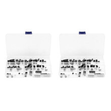 170 Pieces 10 Types Integrated Circuit Chip Assortment Kit, DIP IC Socket Set for Opamp Single Precision Timer Pwm