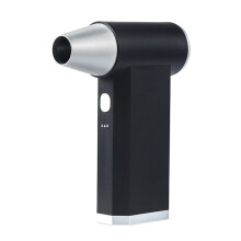 Turbo JetFan Handheld 130.000 RPM Windsnelheid 50 M/S Krachtige Kanaalventilator voor Efficiënte Luchtverplaatsing Zwart