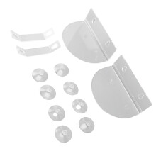 Acryl Fensterpflanzregale 20x14x7,1 cm mit Saugnapf-Unterstützungsbrackets