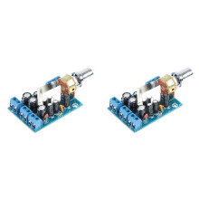 2X TEA2025B Power Amplifier Audio Board 2.0 Channrl Amplifier Stereo AMP 3Wx2 Home Sound Theatre